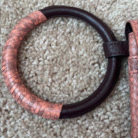 Fossil Leather Snakeskin Wrislet - Picture 6 of 9